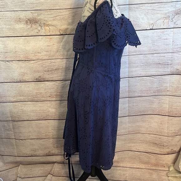 Corset-Story Peony Summer Dress Off Shoulder Broderie Anglaise Lace Steel Boning - Picture 7 of 12